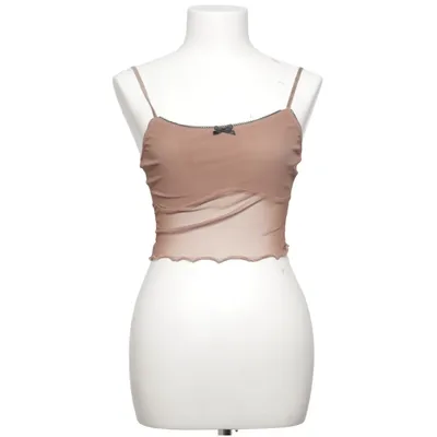 Crop top (Beige) från Daisy Street Elastan, Polyester