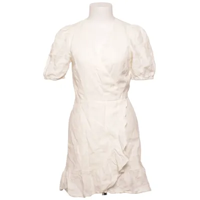 Wrap dress (White) from & Other Stories Linen, Polyester