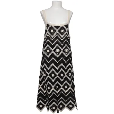 Robe de plage (Noir, Blanc) de Angeleye Acrylique, Coton
