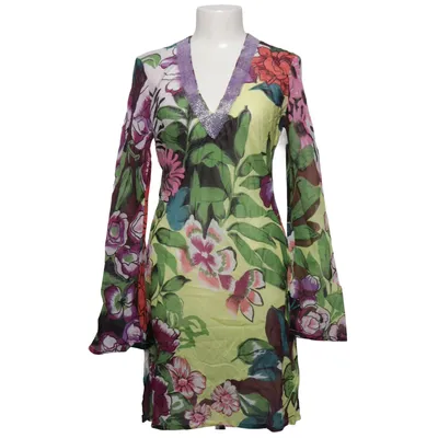 Strandkleid (Grün, Lila, Mehrfarbig) von Lava Baumwolle