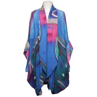 Top (Blauw, Roze, Meerkleurig) van MaxJenny Viscose