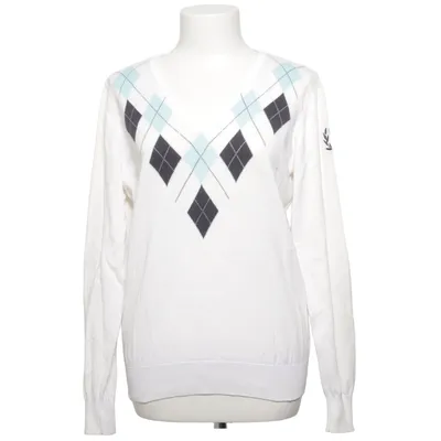 Pullover (Weiß, Blau, Schwarz) von Daily Sports Acryl, Baumwolle
