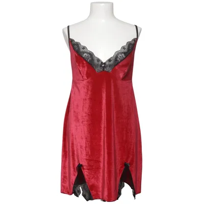 Negligé (Rood, Zwart) van Venus Elastaan, Polyester