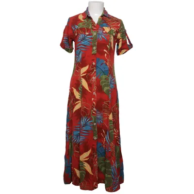 Shirt dress (Red, Multicolored) from Maria Henriqueta
