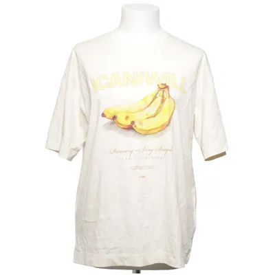 T-shirt (Beige) van ICIW Katoen, Viscose