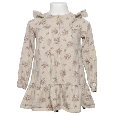 Kjole (Beige, Flerfarvet) fra Newbie by KappAhl Bomuld