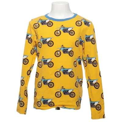 Long sleeve T-shirt (Yellow, Blue, Multicolored) from Me&i Cotton, Elastane