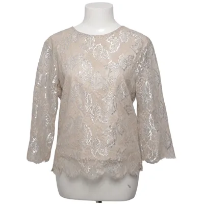 Blouse (Beige, Silver) from Valerie Polyamide, Polyester