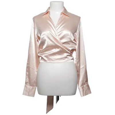 Omlottblus (Beige) från Bik Bok Elastan, Polyester