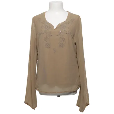 Bluse (Beige) von Milla Elasthan, Polyamid