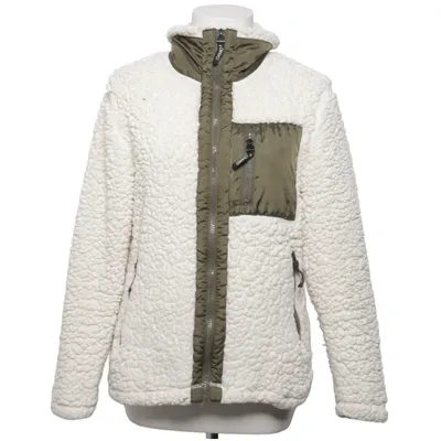 Fleecejacka (Vit, Grön) från Oxmo Polyester