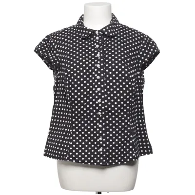 Kortärmad skjorta (Svart, Vit) från Miss Candyfloss Bomull