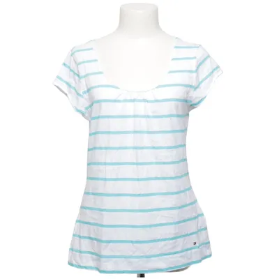 T-shirt (White, Turquoise) from Tommy Hilfiger Cotton