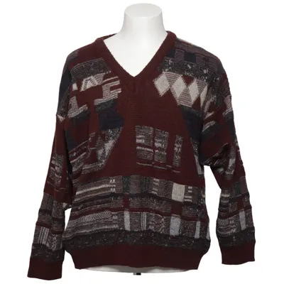 Sweater (Red, Blue, Multicolored) from Nicola Alberti Acrylic, Wool