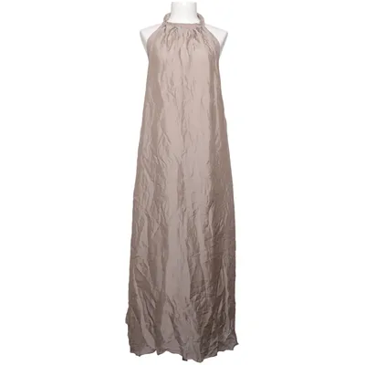 Halterneck-kjole (Beige) fra Vicolo Bomuld, Silke, Viscose