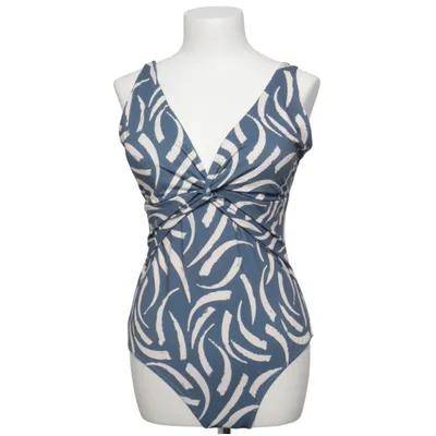 Maillot de bain une pièce (Bleu, Blanc) de Primark Polyester