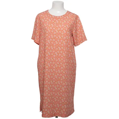 Klänning (Orange, Beige) från Wivica Oest Elastan, Polyester