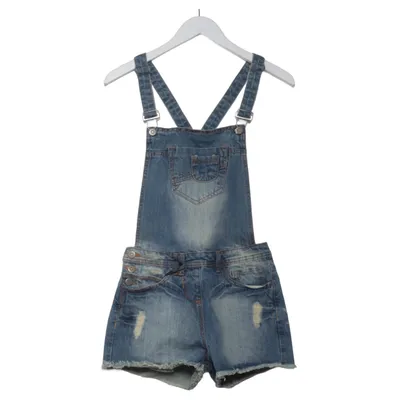 Korte tuinbroek (Denim Dungaree Shorts) van Sally & Circle Katoen