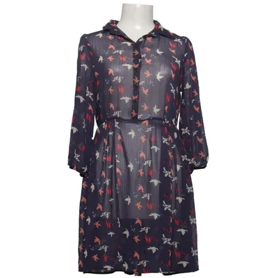 Robe chemise (Bleu, Multicolore) de 1921