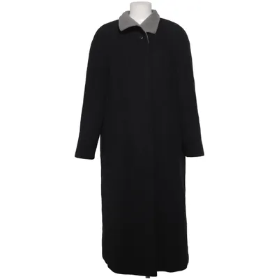 Manteau (Noir) de Delmod Acétate, Cachemire, Polyamide, Laine