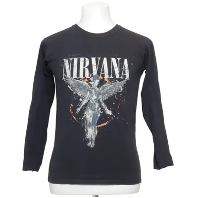 Långärmad t-shirt (Grå) från Nirvana Bomull