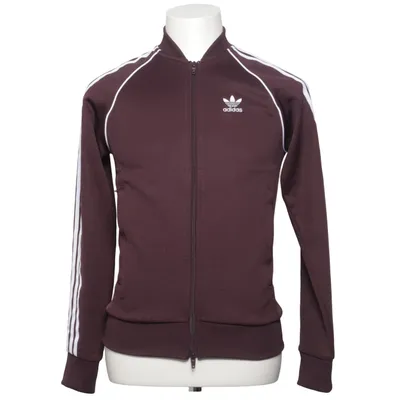 Träningsjacka (Lila, Vit) från Adidas Bomull, Polyester