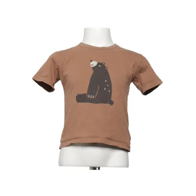 T-shirt (Brown) from Kuling Cotton, Elastane