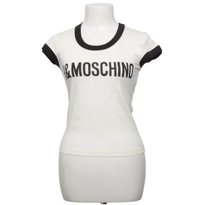 T-shirt (Blanc, Noir) de H&M x Moschino
