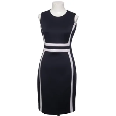 Robe (Bleu, Blanc) de Calvin Klein Élasthane, Polyester