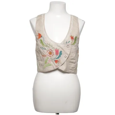 Gilet (Beige, Multicolore) de Gudrun Sjödén Coton, Lin