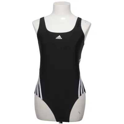 Badedragt (Sort, Hvid) fra Adidas Elastan, Polyamid, Polyester