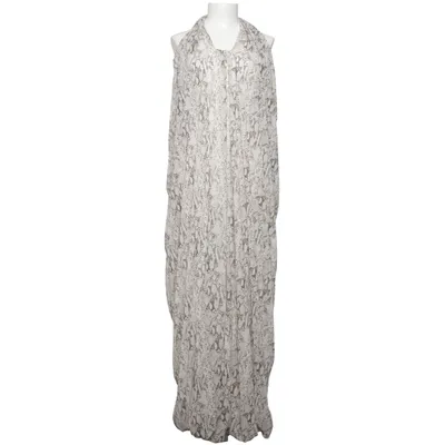 Maxi dress (Beige, Gray) from The Wardrobe Polyester