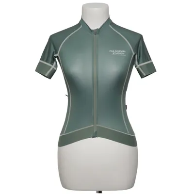 Wielershirt (Groen) van Pas Normal Studios Elastaan, Polyester