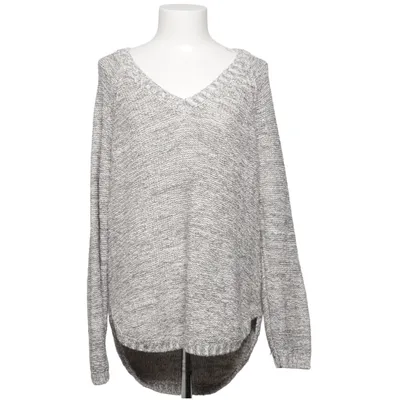 Pull-over (Gris, Blanc) de Generous by Lindex Coton, Fibre métallique