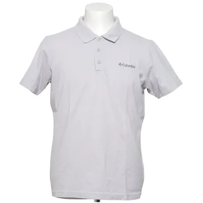 Polo (Gris) de Columbia Sportswear Coton, Élasthane, Polyester