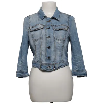 Denimjakke (Blå) fra Denim Extra Bomuld, Elastan