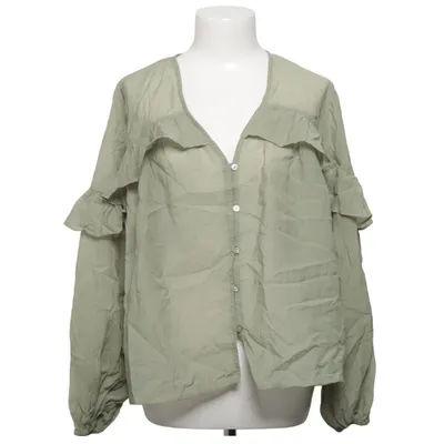 Blouse (Groen) van Lindex Polyamide, Viscose