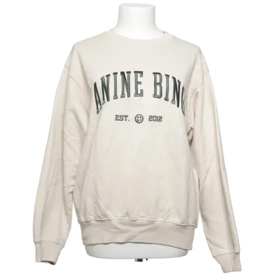 Collegetröja (Beige) från Anine Bing Ekologisk bomull