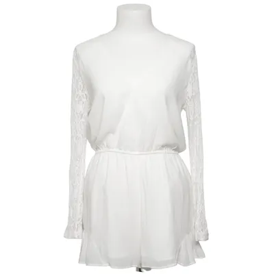 Combinaison (Blanc) de Forever 21 Contemporary Coton, Polyamide, Polyester