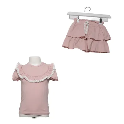 Sæt (Pink) fra Zula Bomuld, Elastan