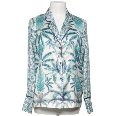 Blouse (White, Green, Blue) from By Malina Recycled polyester