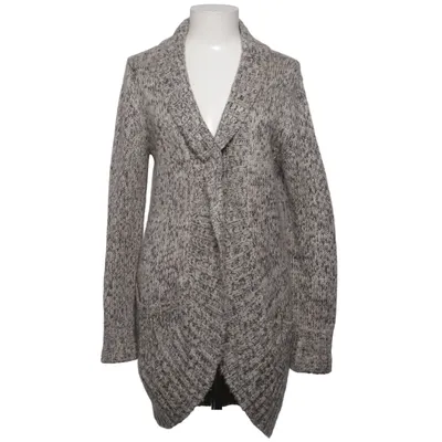 Cardigan (Gris, Blanc) de Vintage Couture Acrylique