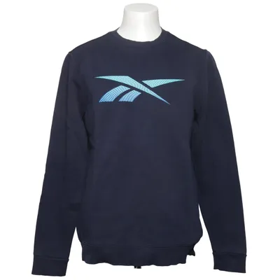 Sweatshirt (Blauw) van Reebok Katoen, Elastaan, Gerecycled polyester