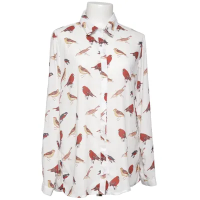 Blouse (White, Brown, Red) from Haoduoyi