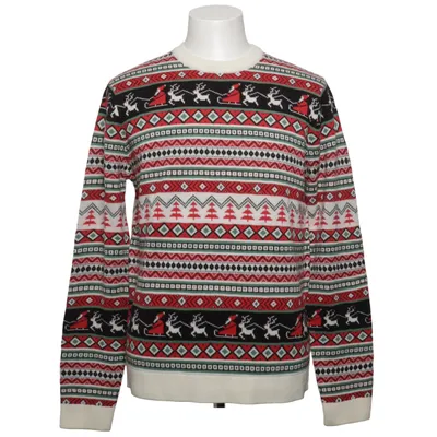 Christmas sweater (White, Multicolored) from Topman Acrylic