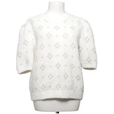 Sweater (White, Beige) from Holly & Whyte by Lindex Acrylic, Metallic fiber, Polyamide
