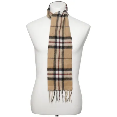 Sjaal (Beige, Meerkleurig) van Edinburgh Wol