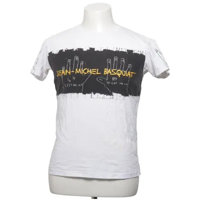 T-shirt (Blanc, Noir) de Uniqlo x SPRZ NY Coton