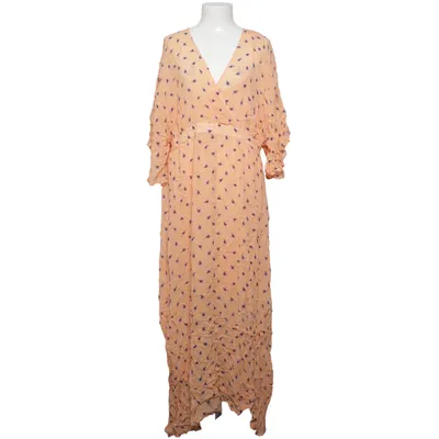 Maxi dress (Multicolored, Orange) from Custommade Viscose