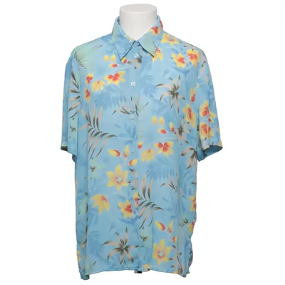 Chemise à manches courtes (Bleu, Jaune, Multicolore) de Canda Polyester